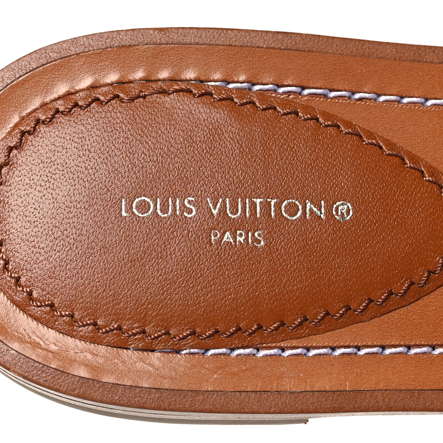 Monogram Spring In The City Lock It Flat Mule 36 Midnight Fuchsia