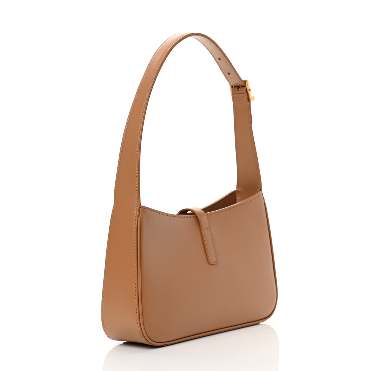 Smooth Calfskin Le 5 A 7 Hobo Brown