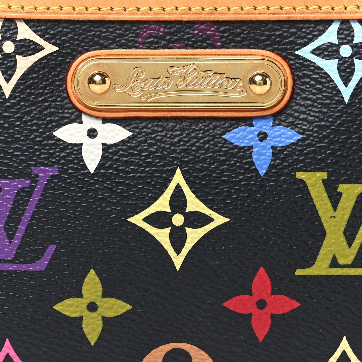 Monogram Multicolor Pochette Milla MM Black