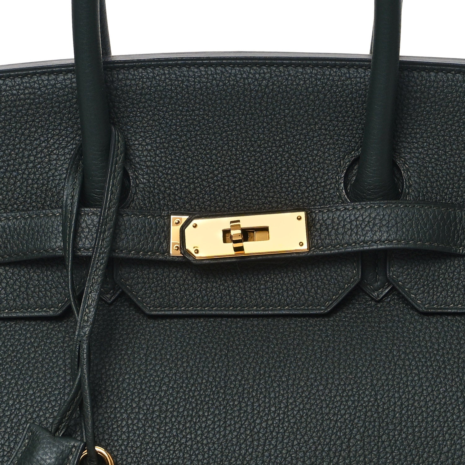 Hermes Togo Birkin 35 Vert Fonce 9 of 11