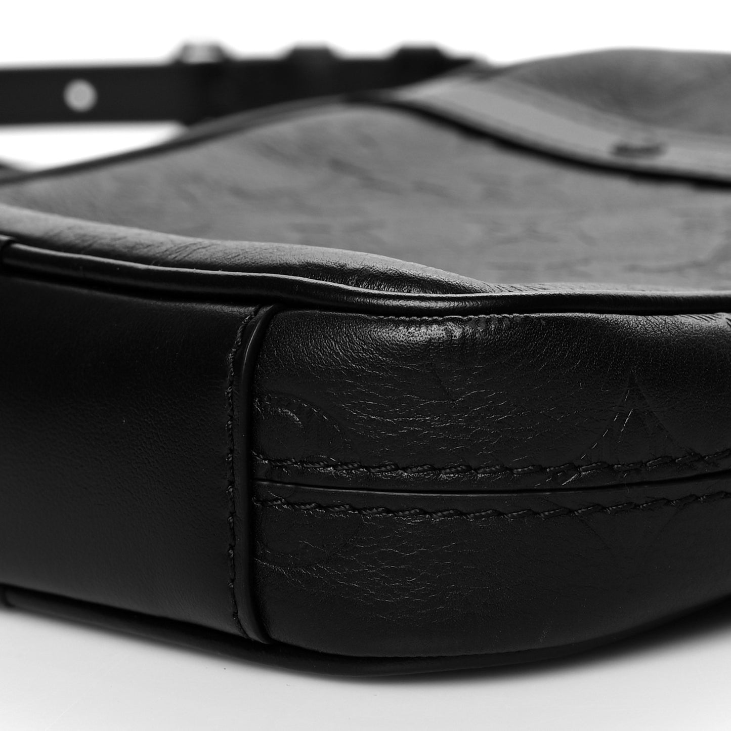 Calfskin Monogram Shadow Danube PM Black
