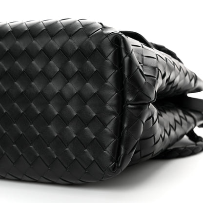 Bottega Veneta Calfskin Intrecciato Medium Andiamo Messenger Bag Black 10 of 11