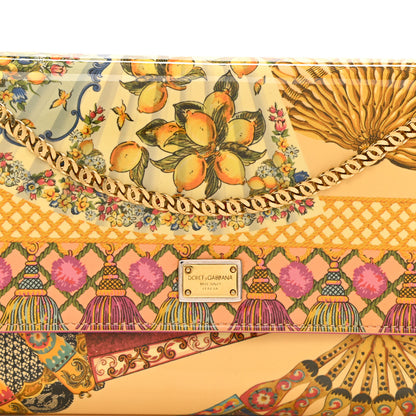 Dolce & Gabbana Dauphine Fan Foulard Print Wallet On Chain Multicolor 15 of 15