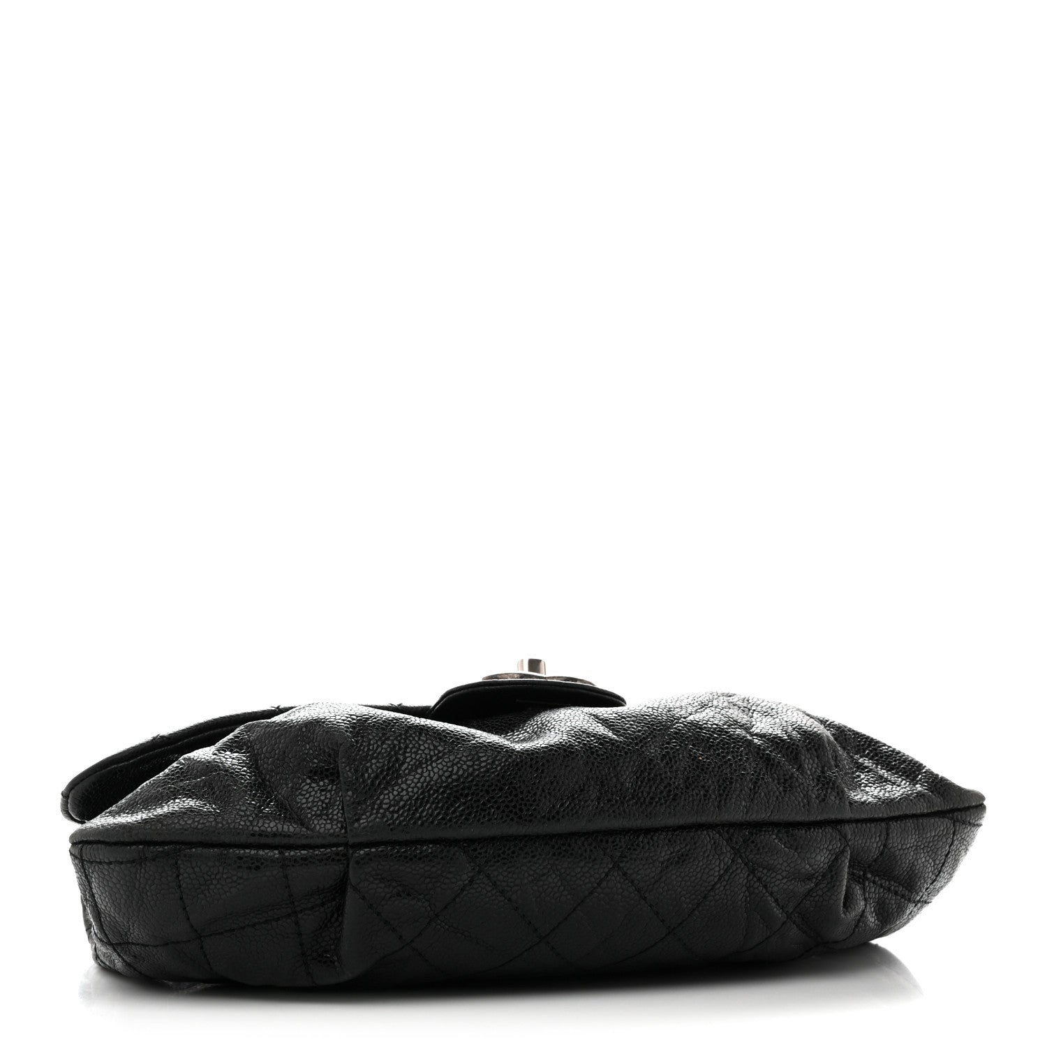 Chanel Caviar Quilted Medium Elastic Flap Black 4 of 16