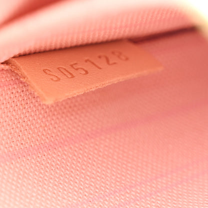 Louis Vuitton Damier Azur Neverfull MM GM Pochette Rose Ballerine 7 of 7