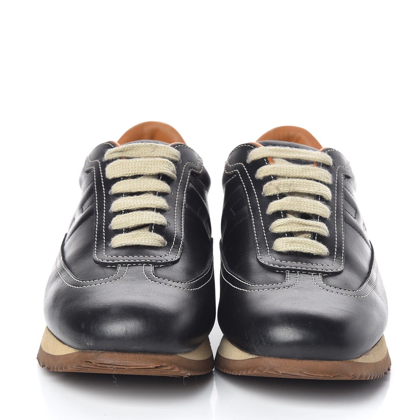 Calfskin Womens Quick Sneakers 37 Black