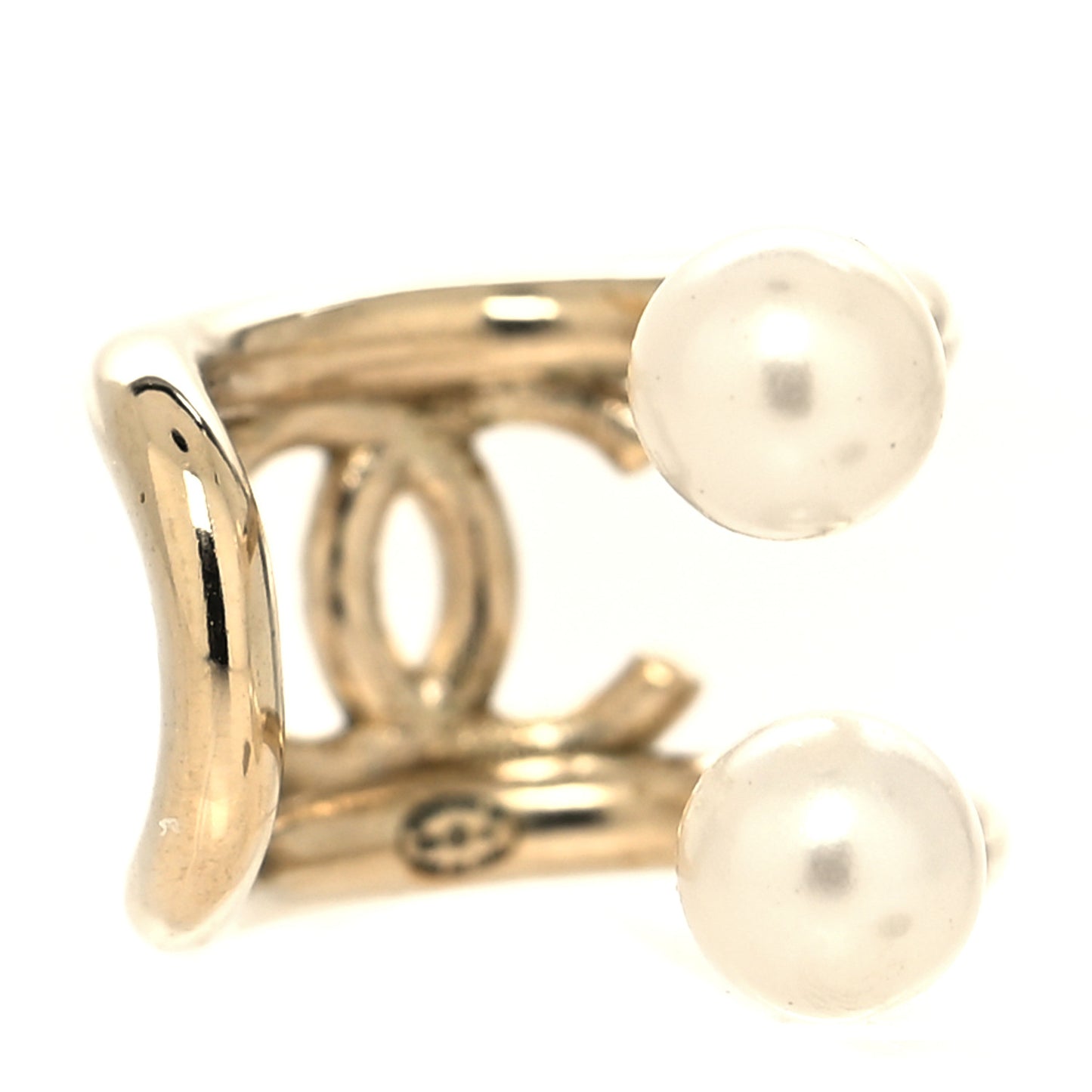 Pearl CC Single Ear Cuff Gold