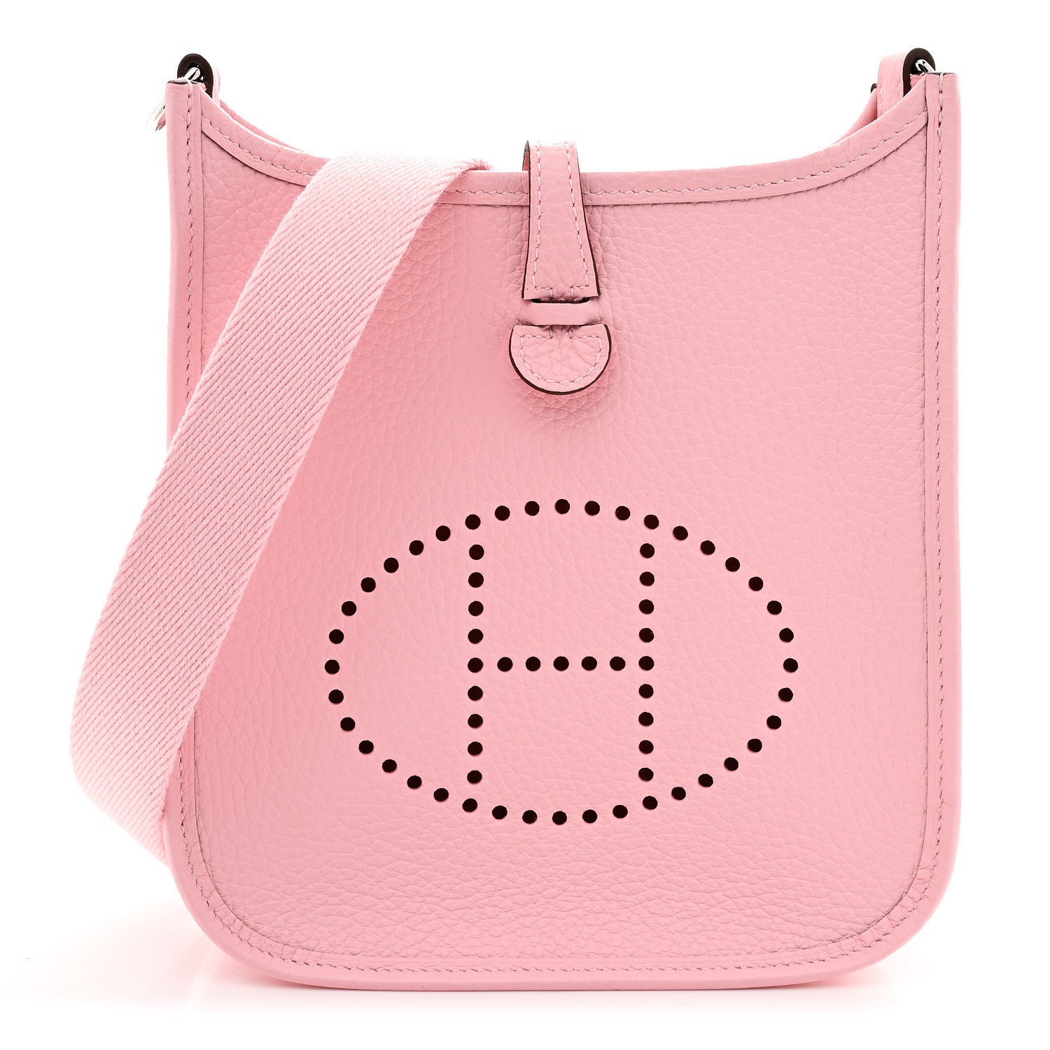 Hermes Taurillon Clemence Evelyne TPM Rose Sakura 1 of 11