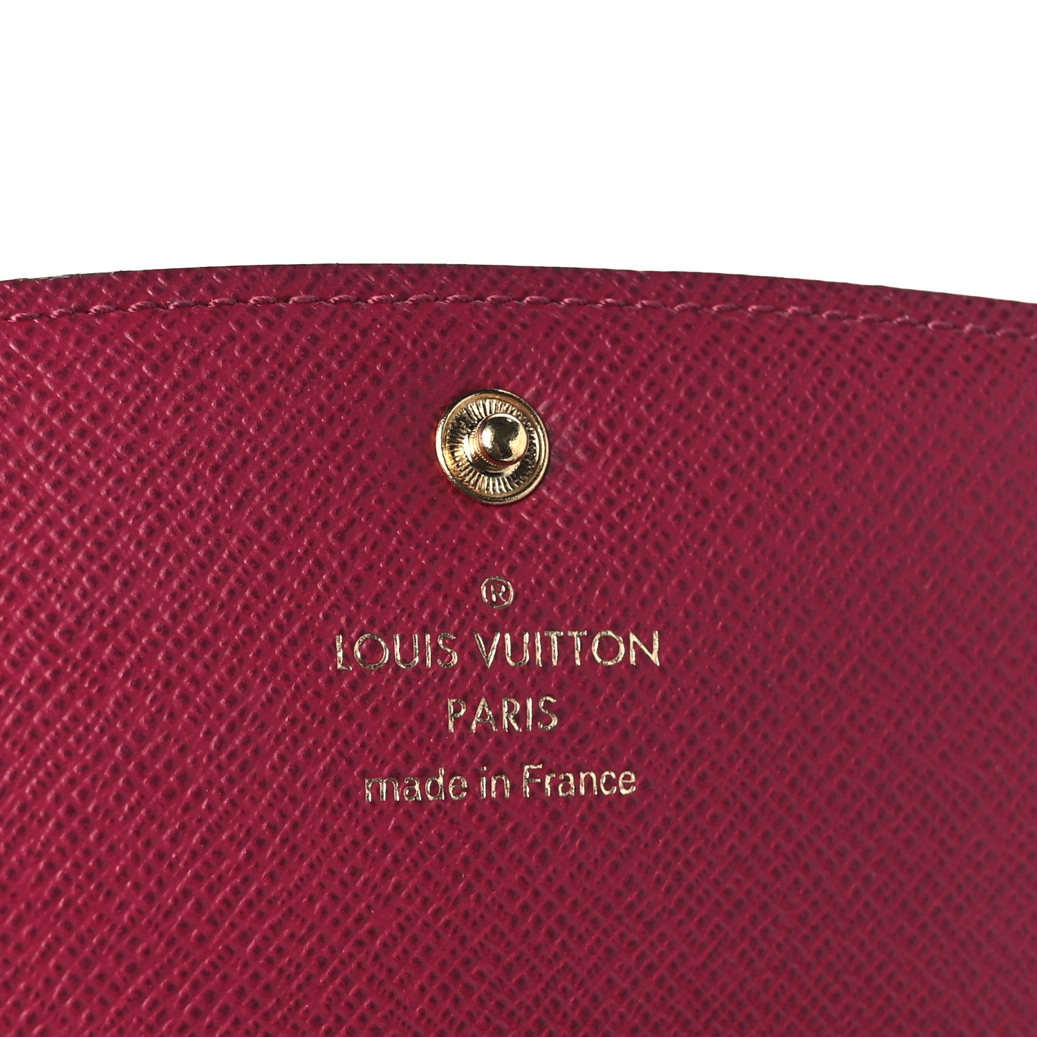Louis Vuitton Monogram Emilie Wallet Fuchsia 6 of 8