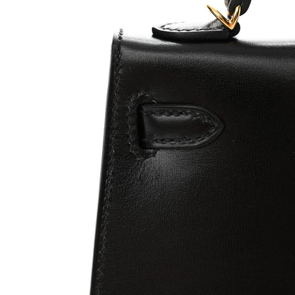 Hermes Box Mini Kelly Sellier 20 Black 10 of 11