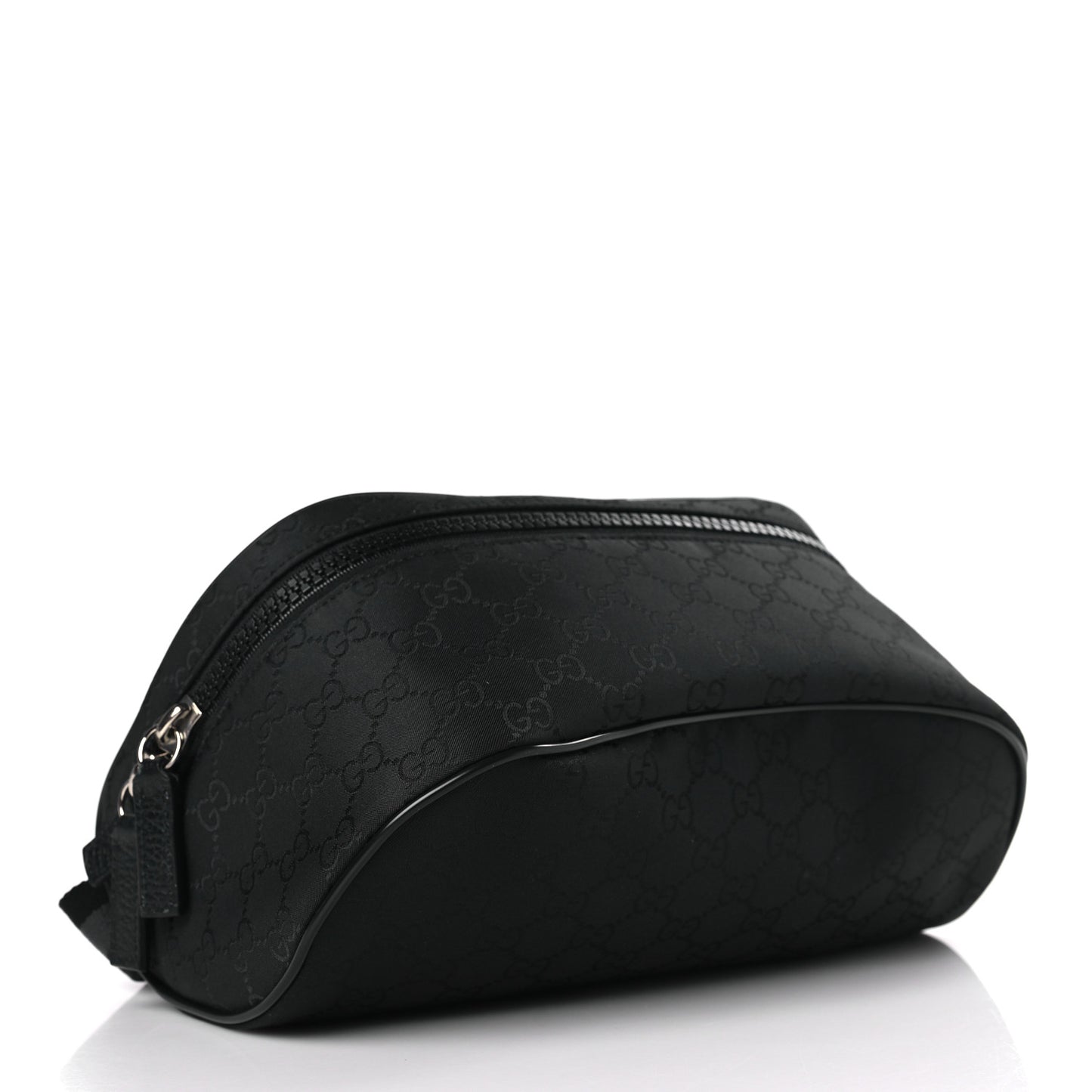 Nylon Monogram Fanny Pack Belt Bag Black