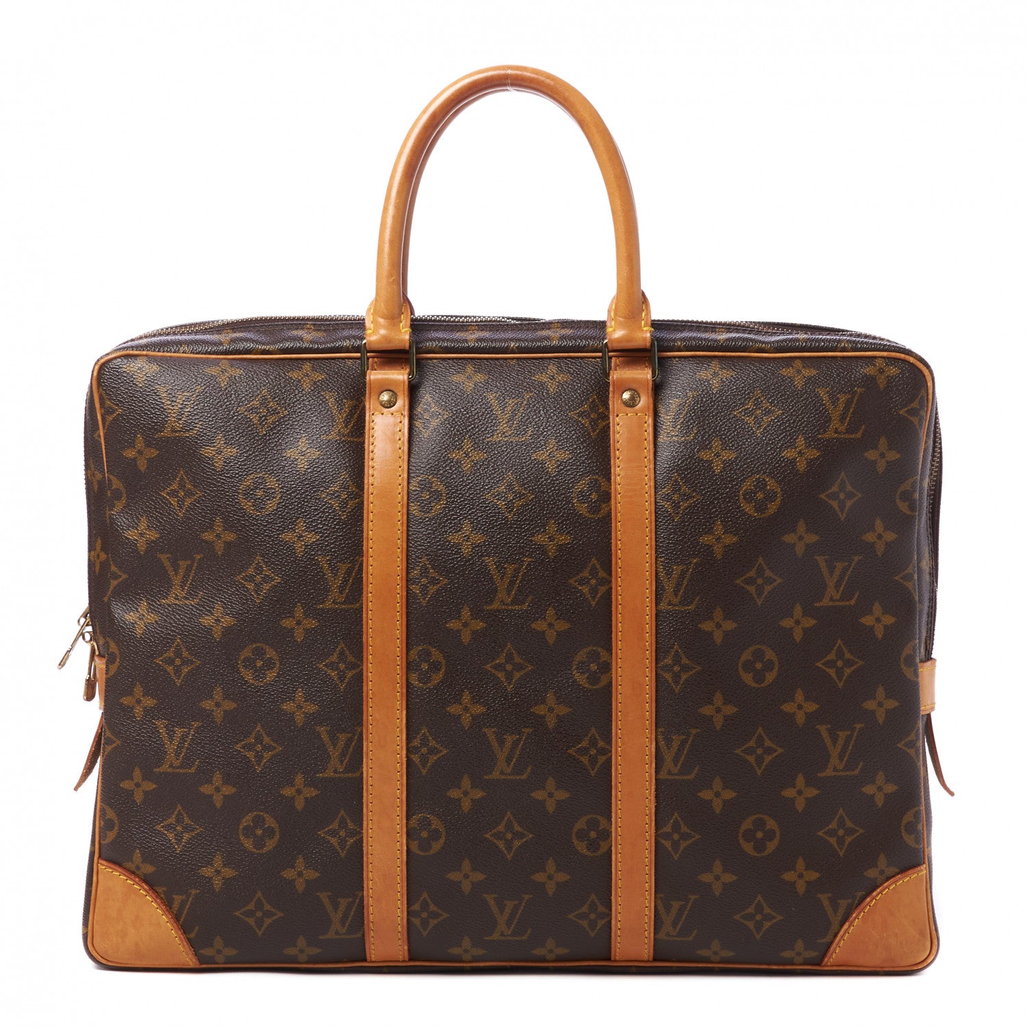 Louis Vuitton Monogram Porte-Documents Voyage Briefcase 1 of 8