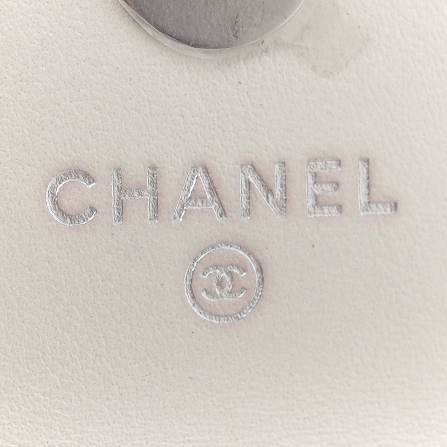 Chanel Iridescent Calfskin Quilted Mini Maxi Pearls Wallet On Chain WOC White 6 of 12