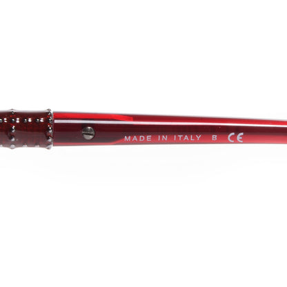 Chanel Studded Cat Eye Sunglasses 5207 Red 4 of 5