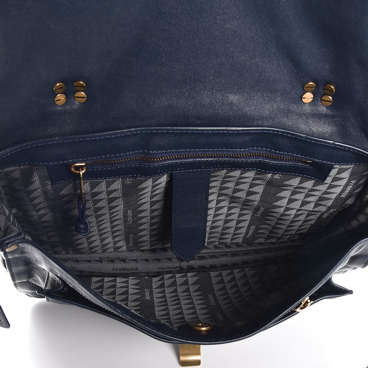 Lambskin Medium PS1 Satchel Midnight