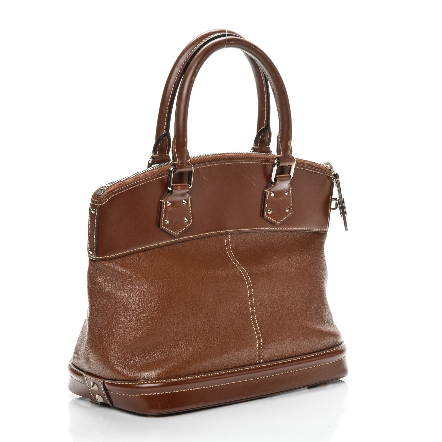Louis Vuitton Suhali Lockit PM Sienne 3 of 10