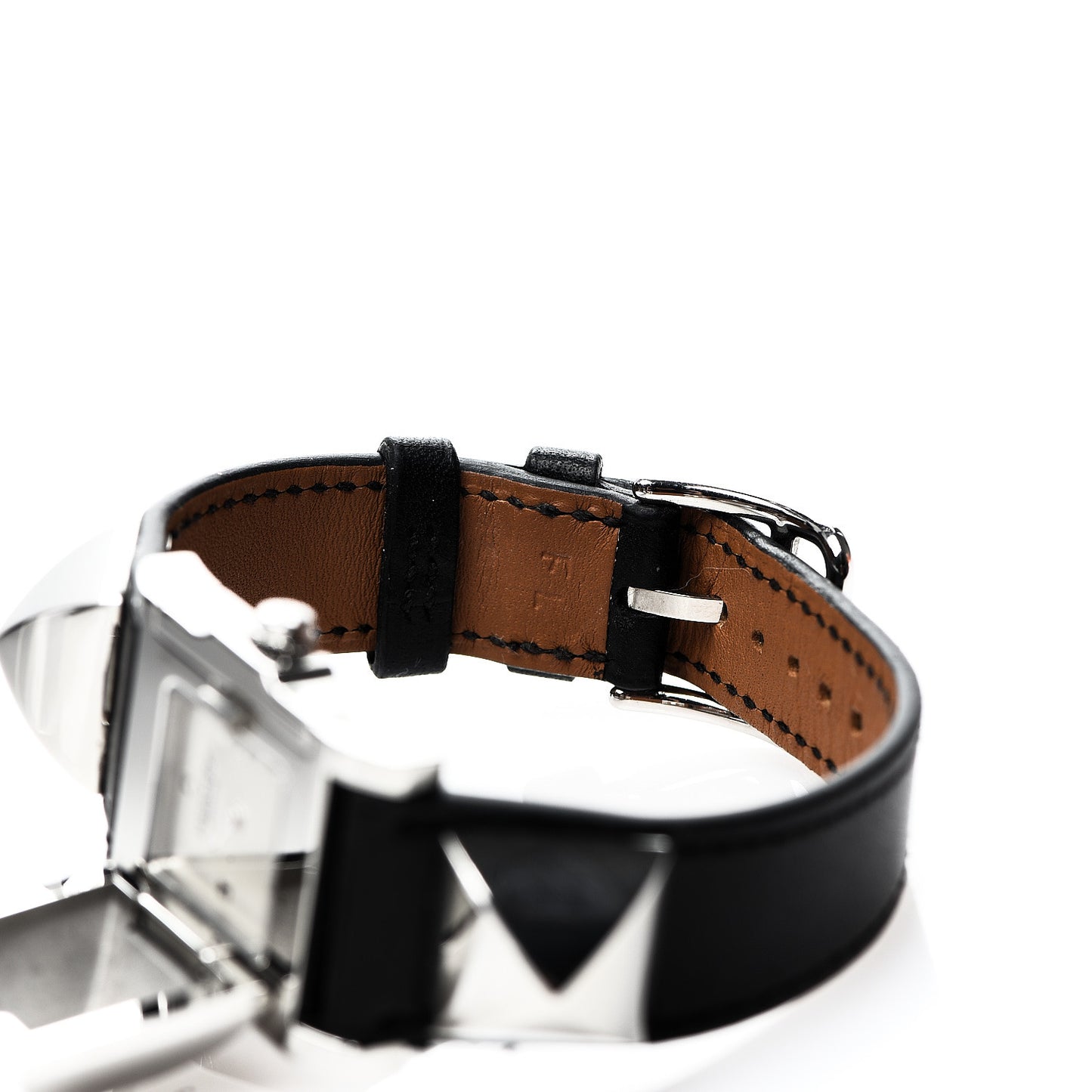 Stainless Steel Epsom 23mm Medor Quartz Watch Noir