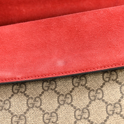 Gucci GG Supreme Monogram Small Dionysus Shoulder Bag Red 13 of 13