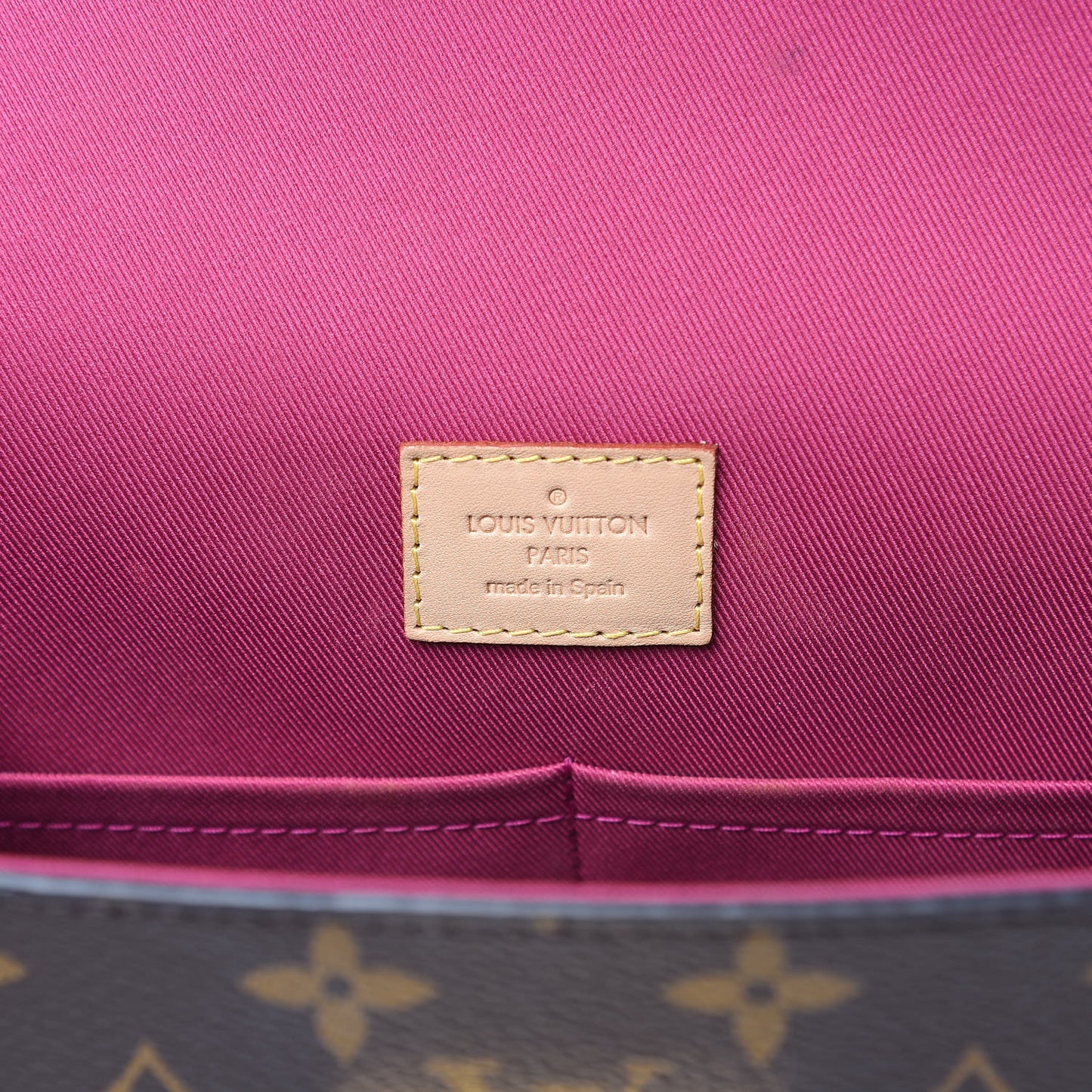 Monogram Cluny BB Bordeaux Fuchsia