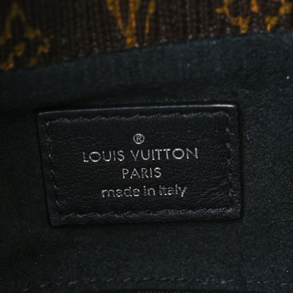 Louis Vuitton Monogram Canvas Pleated Explorer Bag MM 6 of 8