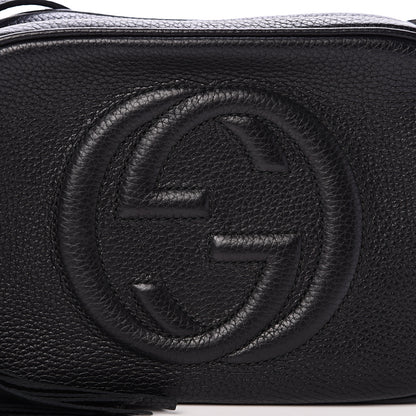 Gucci Pebbled Calfskin Small Soho Disco Bag Black 7 of 10