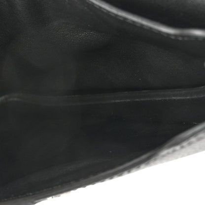 Christian Dior Grained Calfskin Saddle Pouch Belt Bag Black 5 of 11