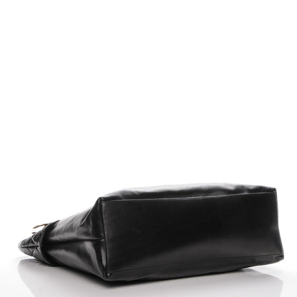 Chanel Calfskin Quilted Large Shoulder Bag Black 4 of 8