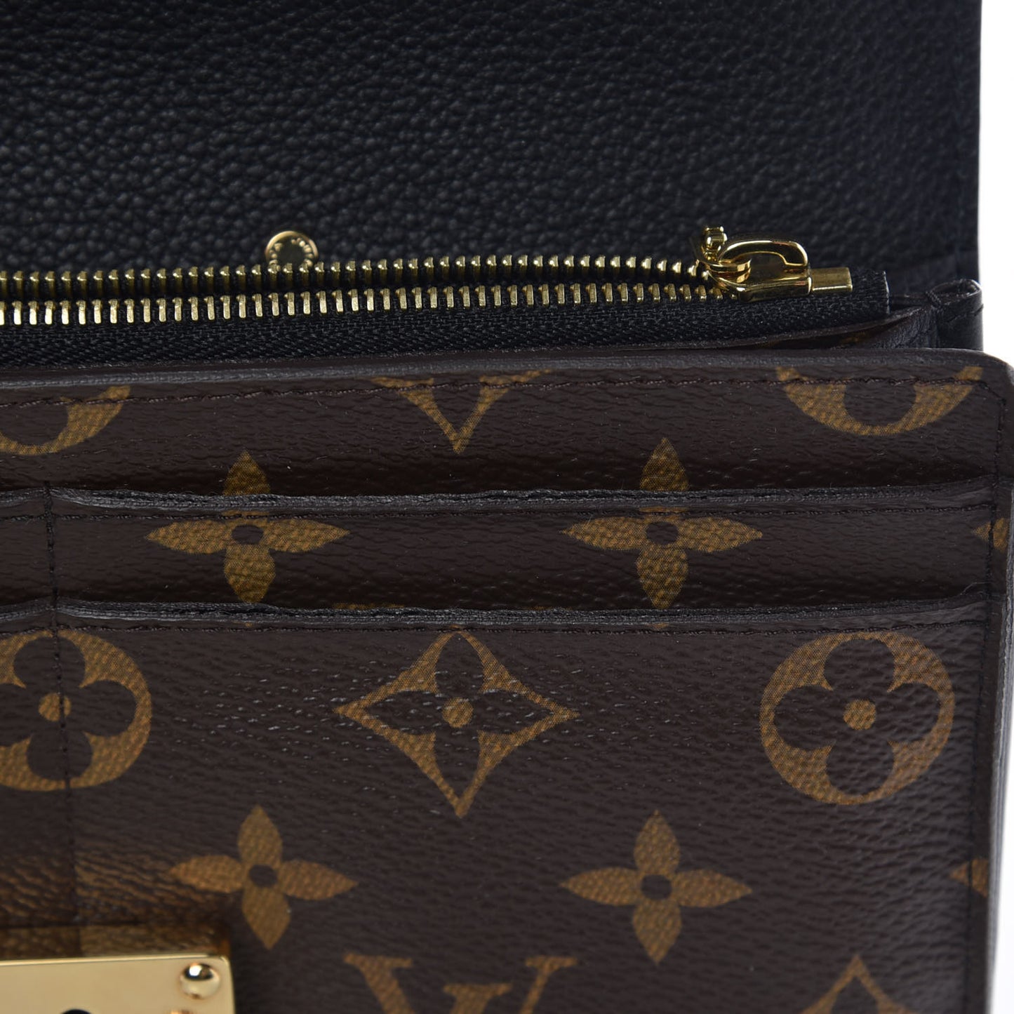 Monogram Pallas Wallet Black