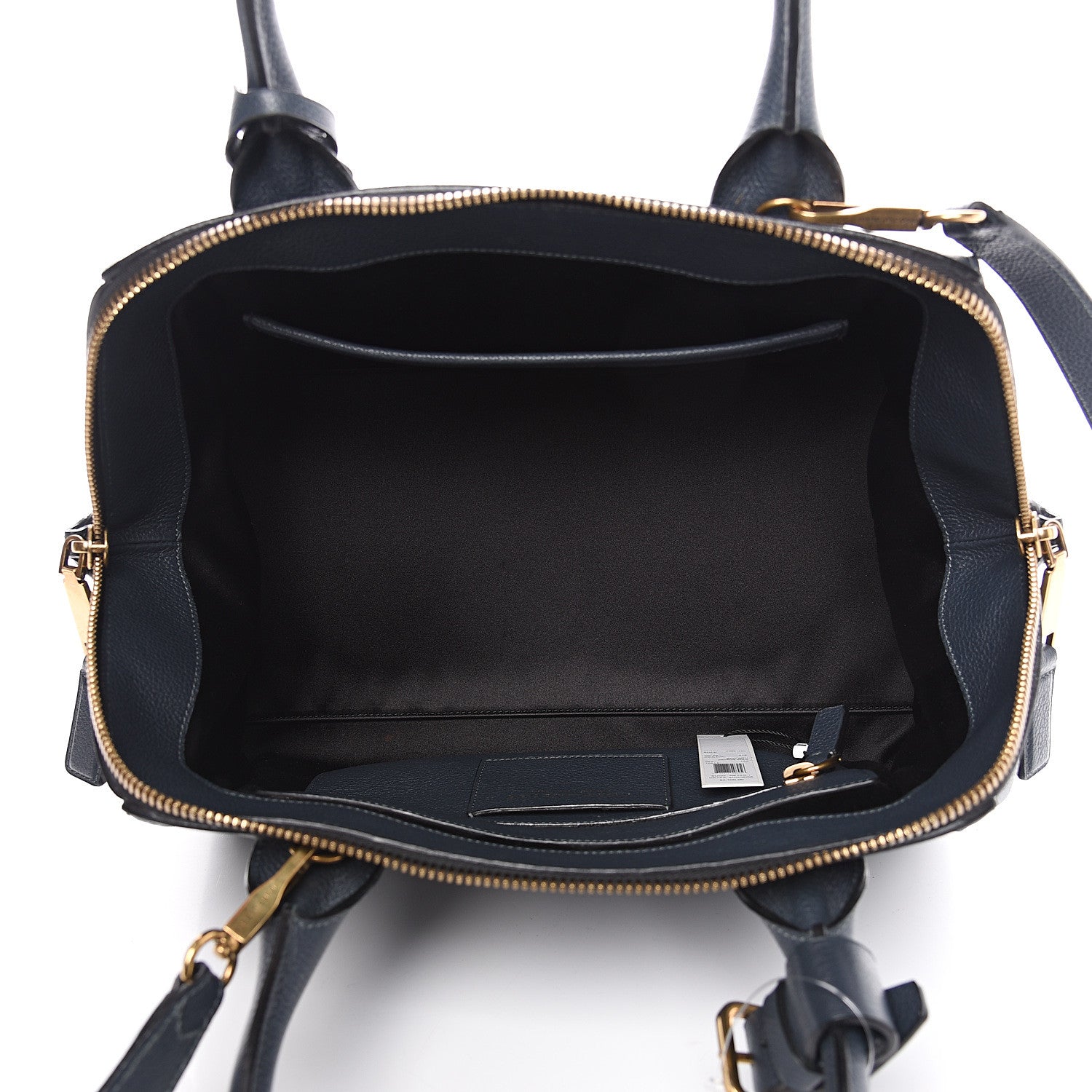 Marc Jacobs Textured Calfskin Medium Incognito Satchel Navy 4 of 7