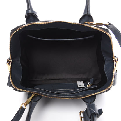 Marc Jacobs Textured Calfskin Medium Incognito Satchel Navy 4 of 7