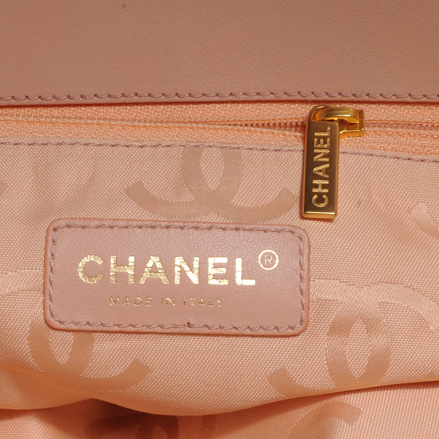 Chanel Straw Raffia Tote Pink 7 of 8