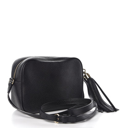 Gucci Pebbled Calfskin Small Soho Disco Bag Black 3 of 7