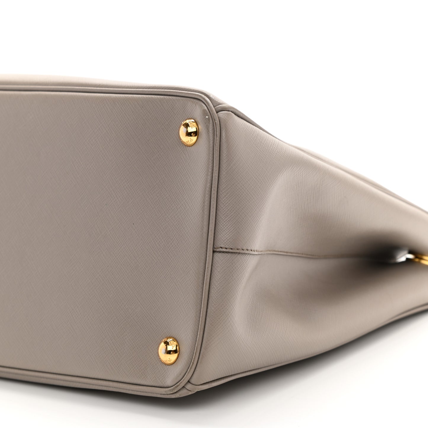Saffiano Large Galleria Double Zip Tote Argilla