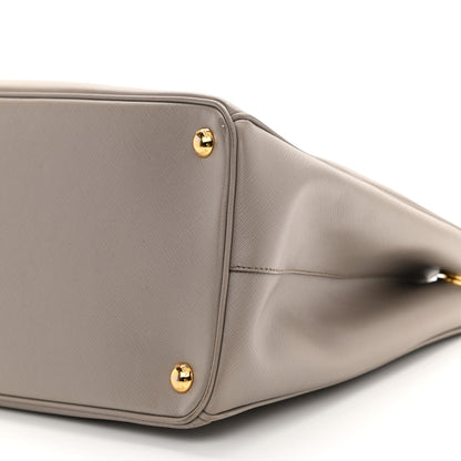 Prada Saffiano Large Galleria Double Zip Tote Argilla 10 of 18