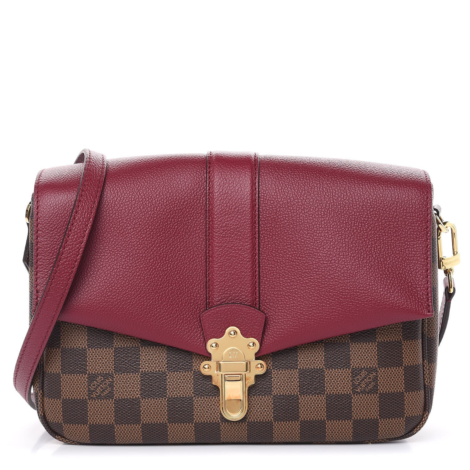 Louis Vuitton Damier Ebene Clapton Raisin 1 of 9