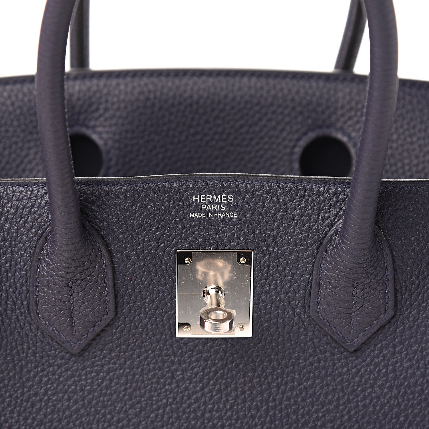 Hermes Togo Birkin 30 Bleu Nuit 5 of 10
