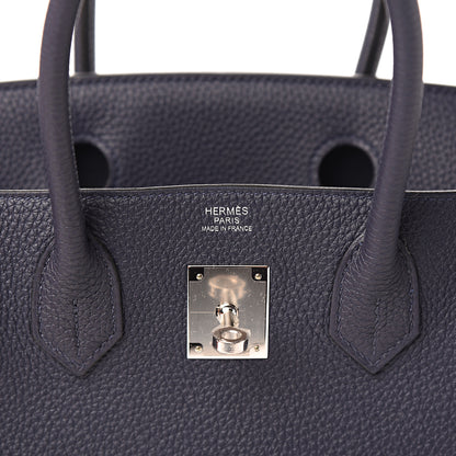 Hermes Togo Birkin 30 Bleu Nuit 5 of 10