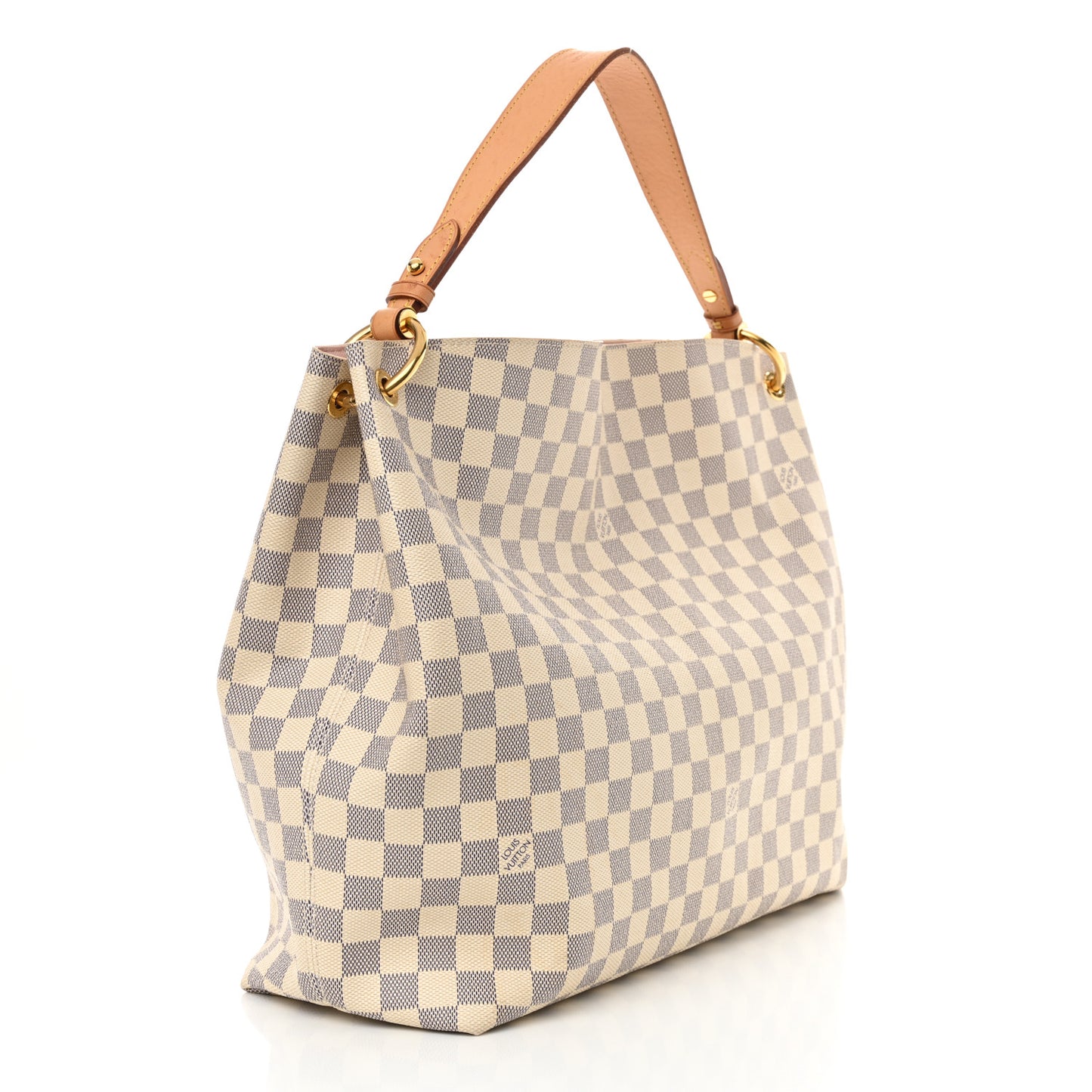 Damier Azur Graceful MM Rose Ballerine