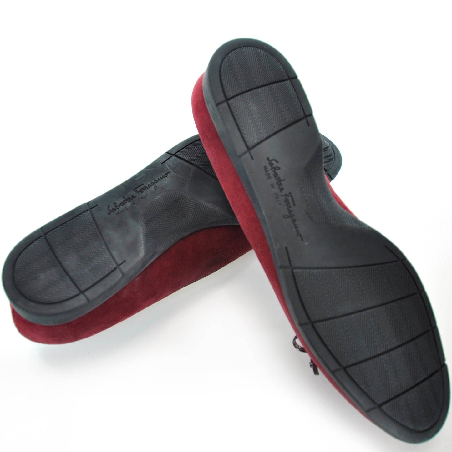 SALVATOREFERRAGAMOSuedeLoafers5.5