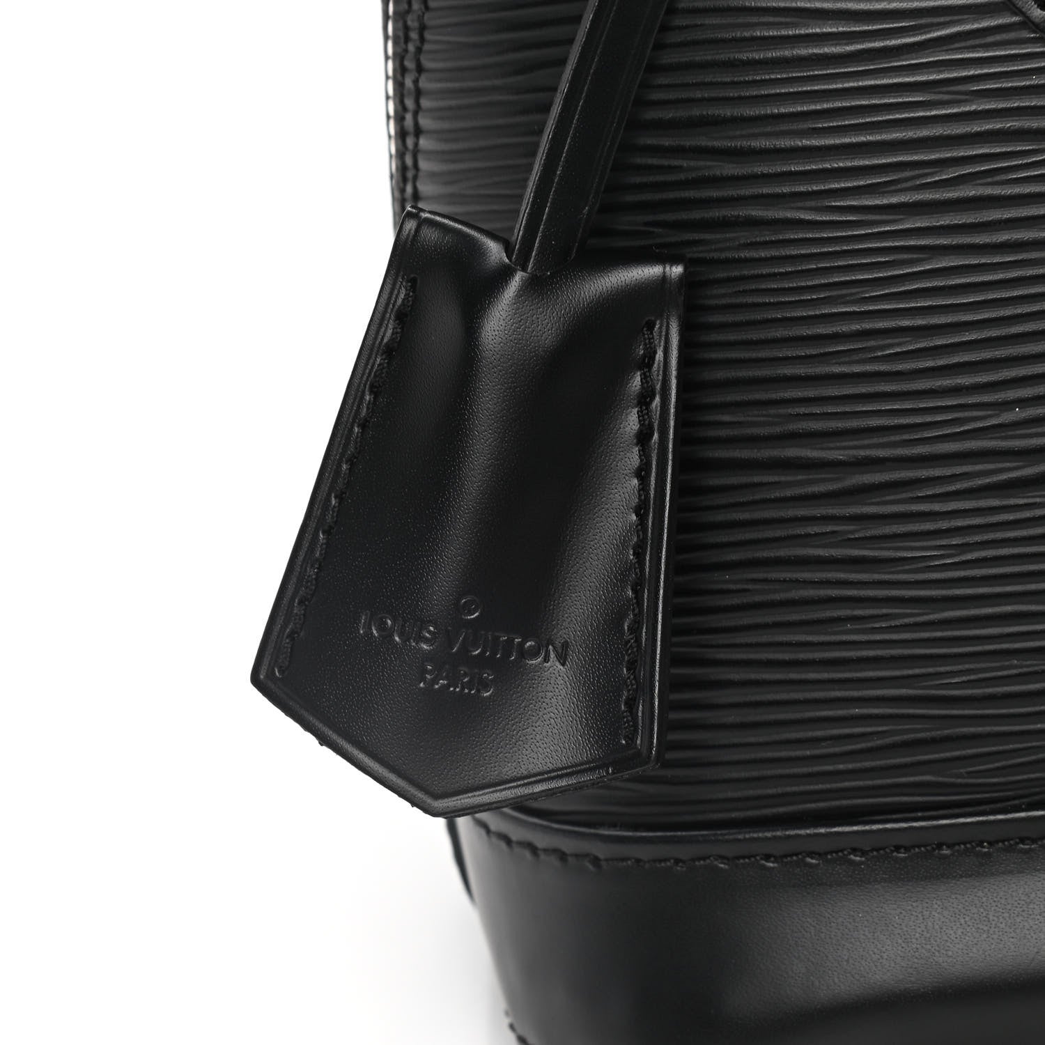 Louis Vuitton Epi Alma BB Black 8 of 19