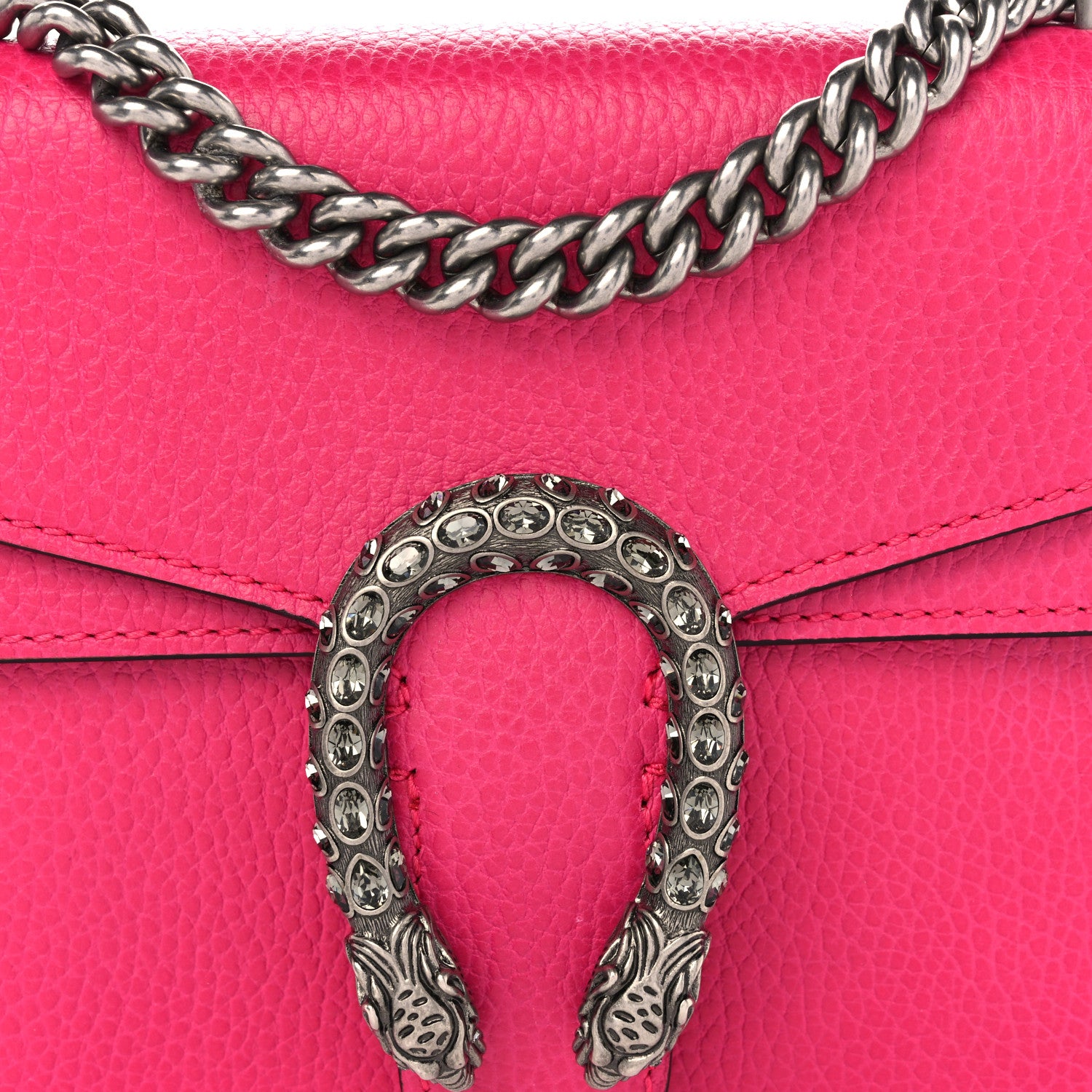 Gucci Calfskin Mini Dionysus Shoulder Bag Box Pink 9 of 14