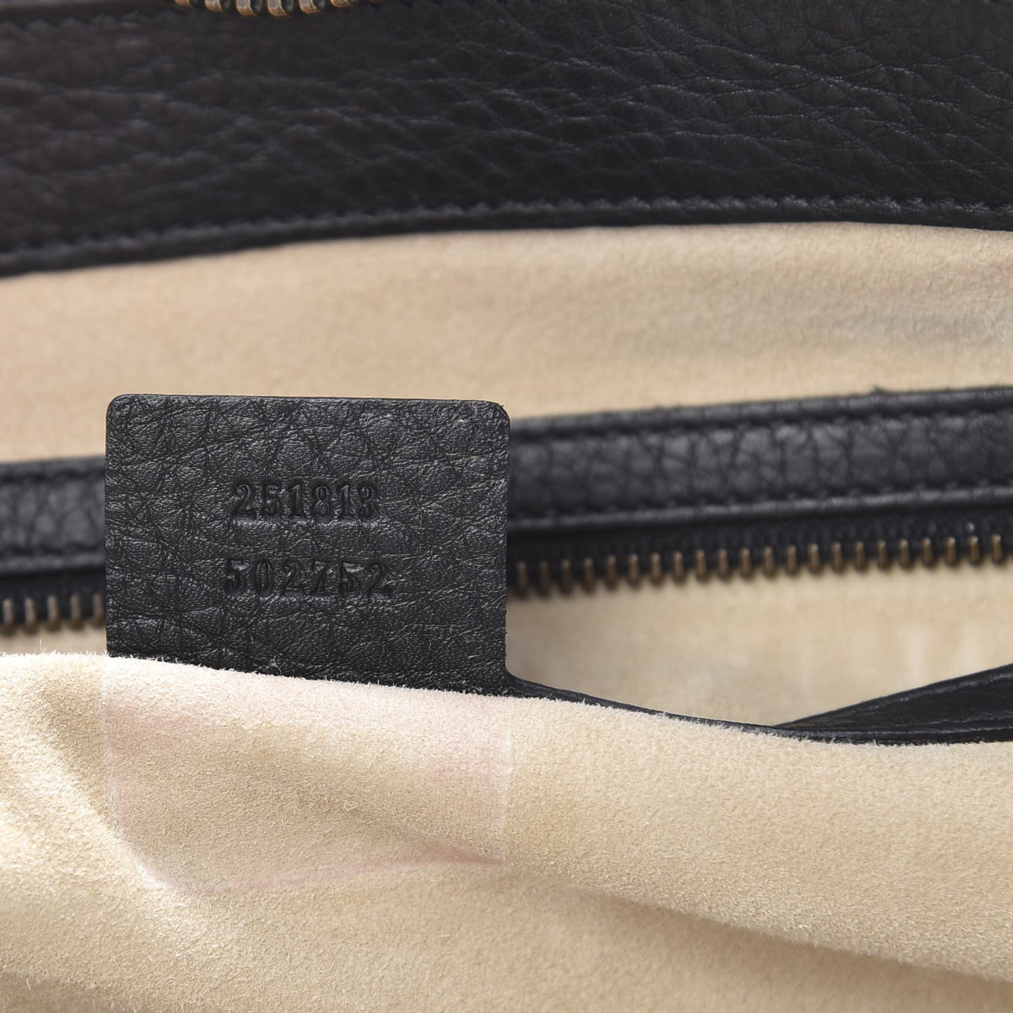 Pebbled Calfskin Medium 1973 Top Handle Satchel Black