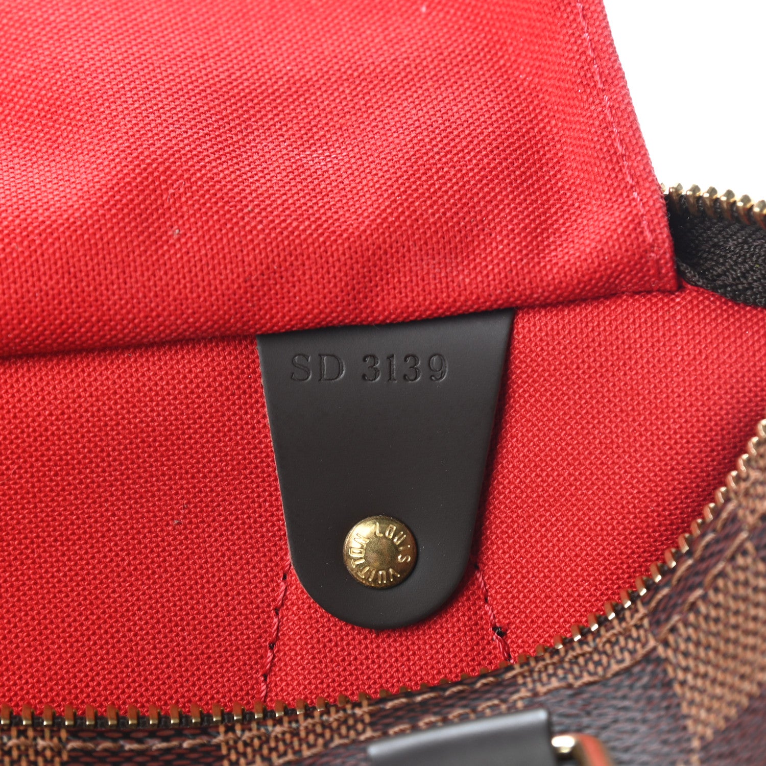 Louis Vuitton Damier Ebene Speedy 25 6 of 9