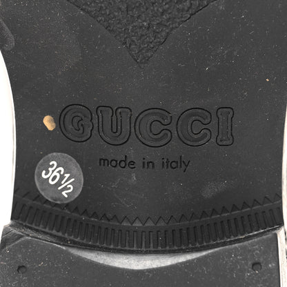 Gucci Spice Lux Nappa Samoa Interlocking G Loafers 36.5 Black 8 of 10