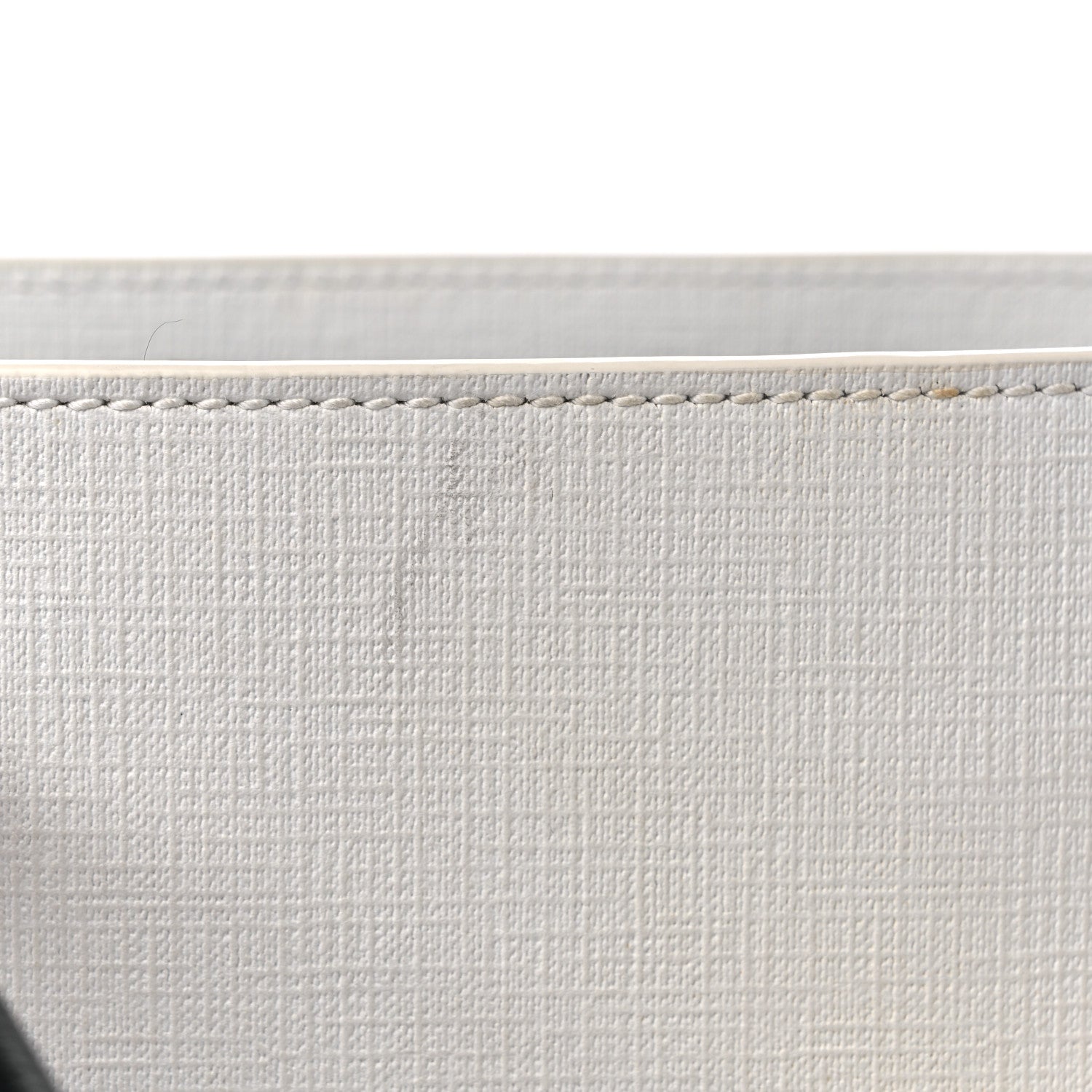 Balenciaga Calfskin Small Logo North South Shopping Tote White 11 of 12