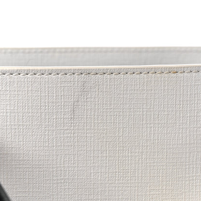 Balenciaga Calfskin Small Logo North South Shopping Tote White 11 of 12