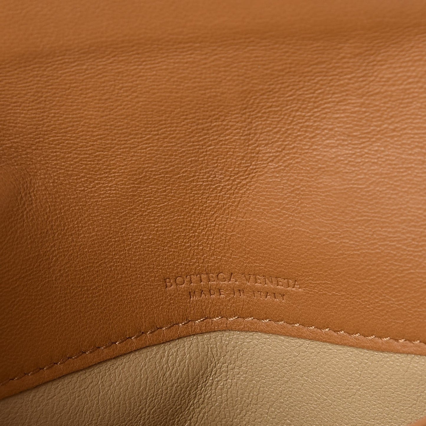 Nappa Intrecciato Continental Flap Wallet Cinnamon