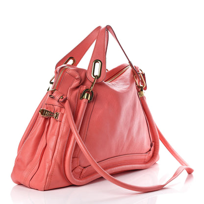 Chloe Calfskin Large Paraty Coral 4 of 9