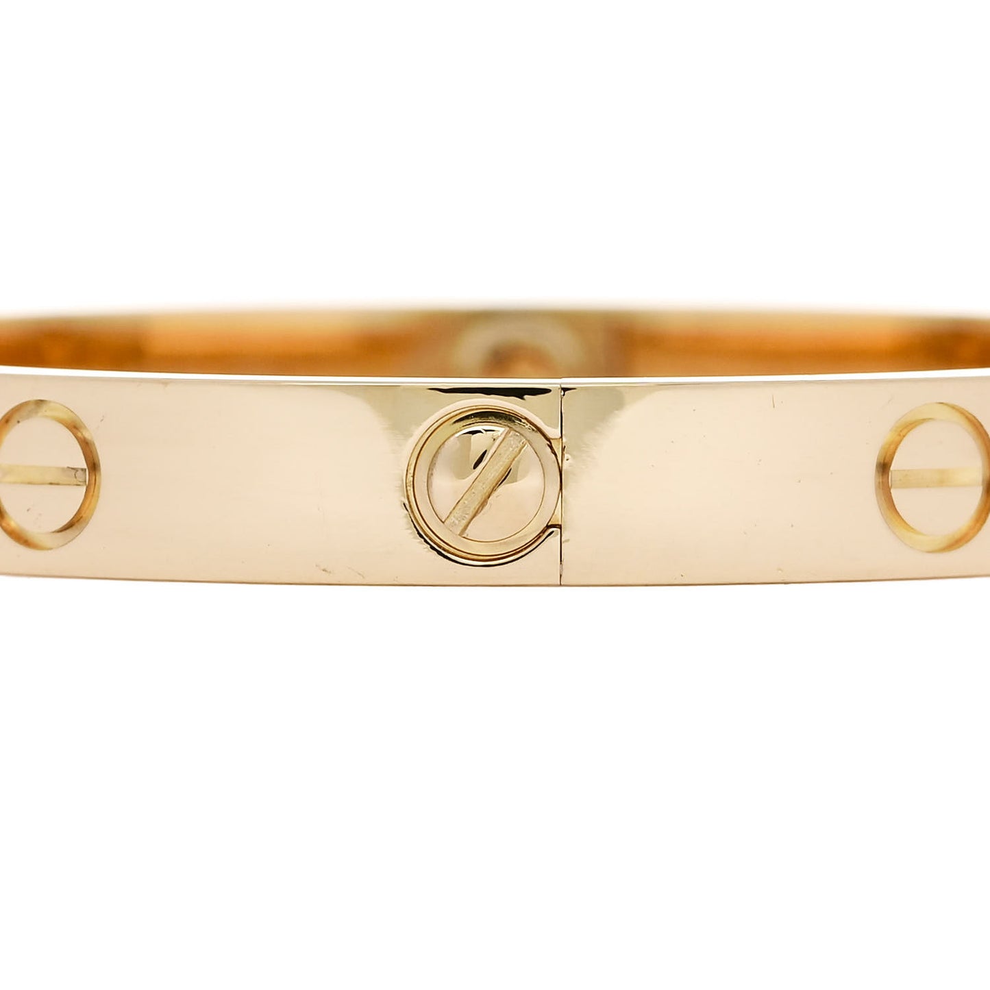 18K Yellow Gold LOVE Bracelet 16