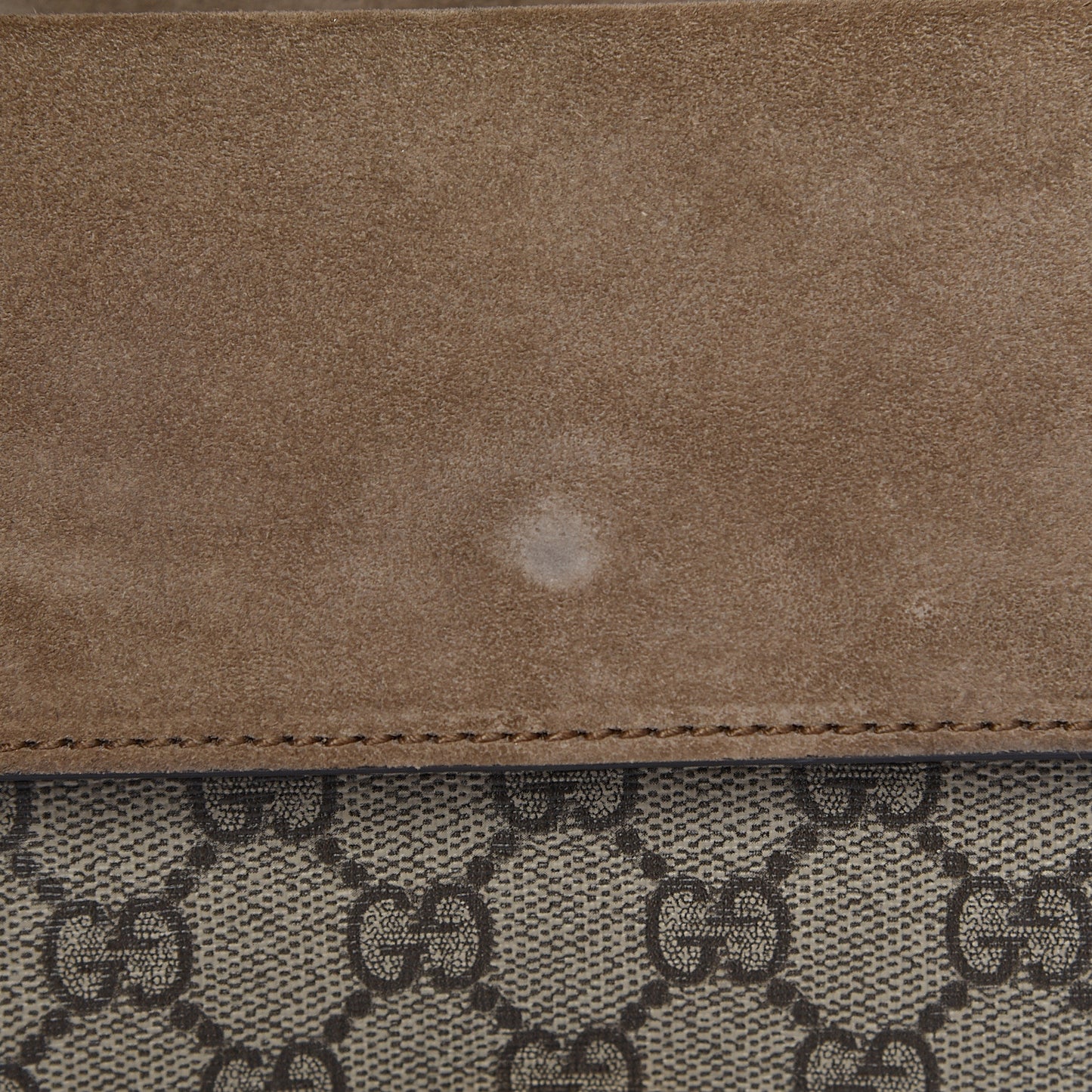 GG Supreme Monogram Mini Dionysus Shoulder Bag Taupe